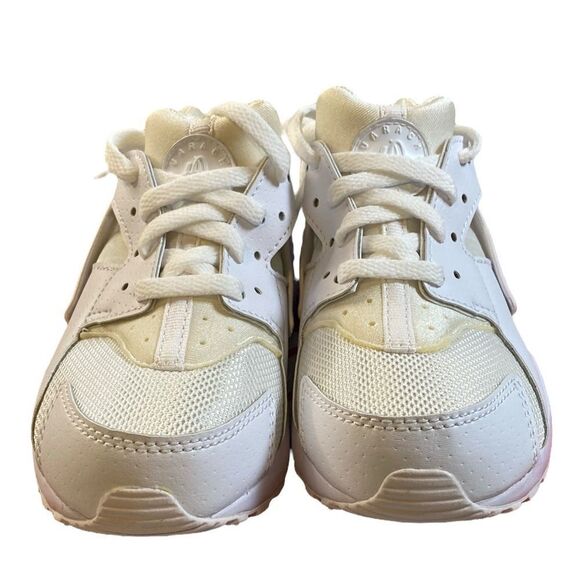NIB NIKE Youth Huarache Run (PS) White Running Athletic Tennis Shoe - Size 2Y - Picture 6 of 14